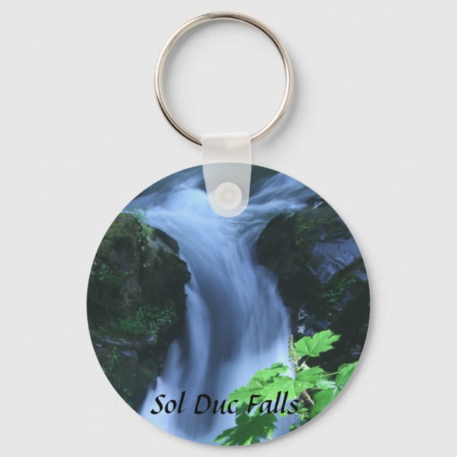 Llavero Keychain: Cataratas del Sol Duc (Anverso)