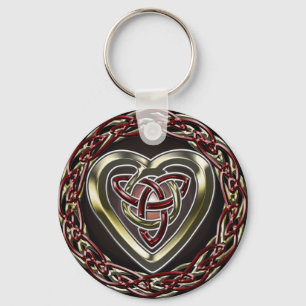Llavero Keychain Celtic Heart