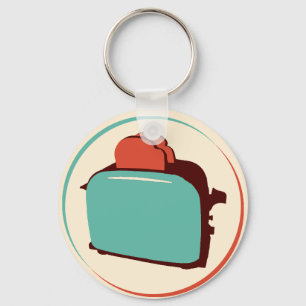 Llavero Keychain/Charm Retro Toaster