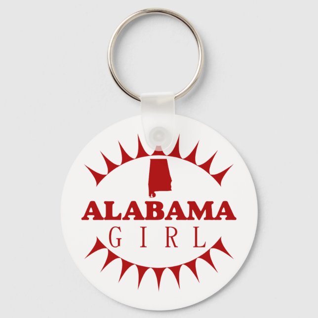Llavero Keychain Chica de Alabama (Anverso)