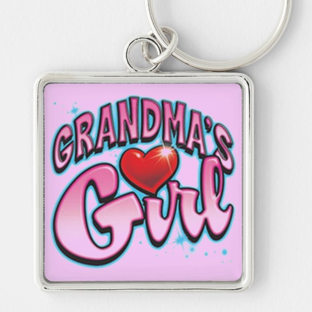 Llavero Keychain Chica de la abuela (Frente)