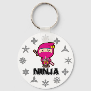 Llavero Keychain Chica Ninja