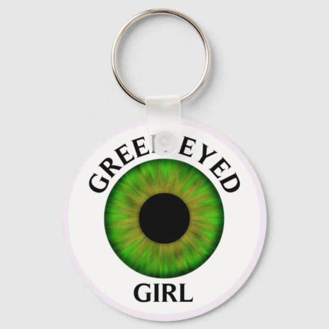 Llavero Keychain Chica Oído Verde (Anverso)