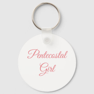 Llavero Keychain Chica pentecostal