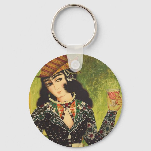 Llavero Keychain Chica personalizada - Cuto y Personalizab (Anverso)