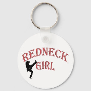 Llavero Keychain Chica Redneck