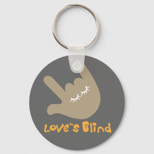 Llavero Keychain ciega del amor