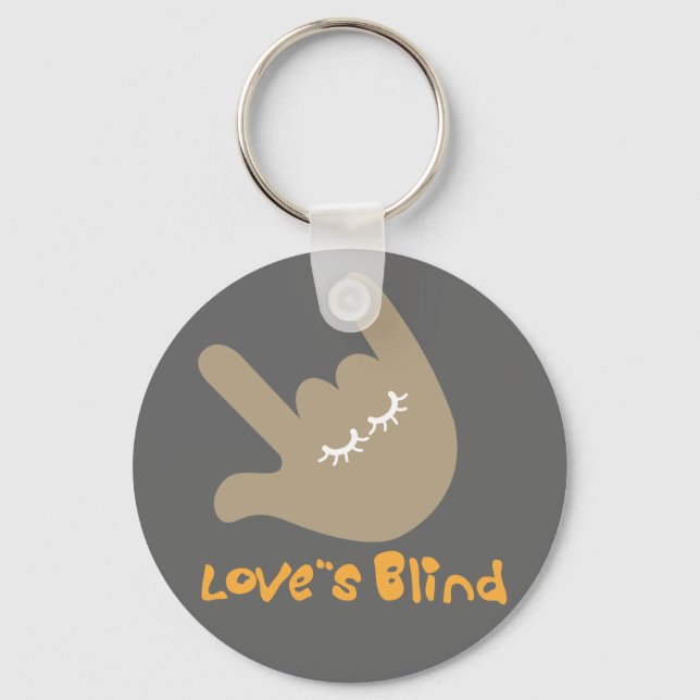 Llavero Keychain ciega del amor (Anverso)