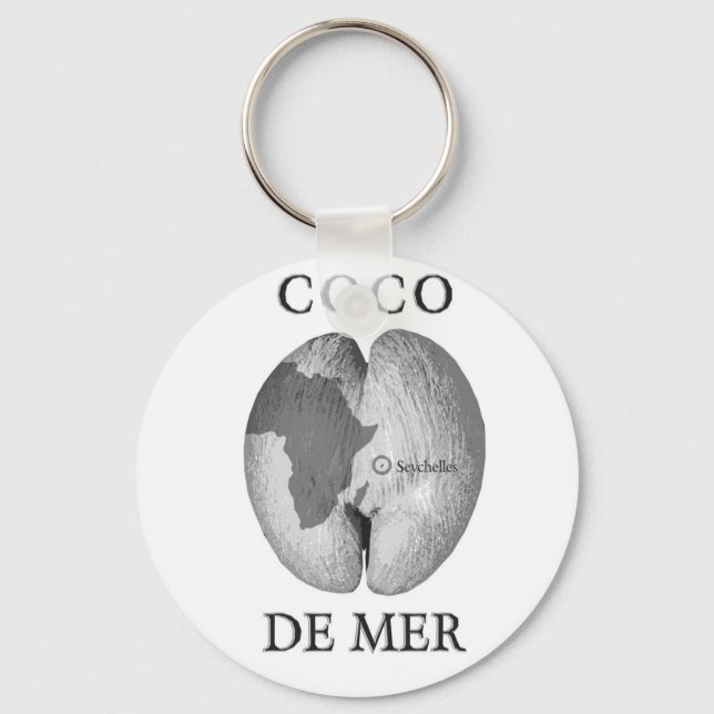 Llavero Keychain Coco De Mer (Anverso)