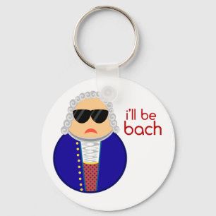 Llavero Keychain Compositor clásico de música de Bach