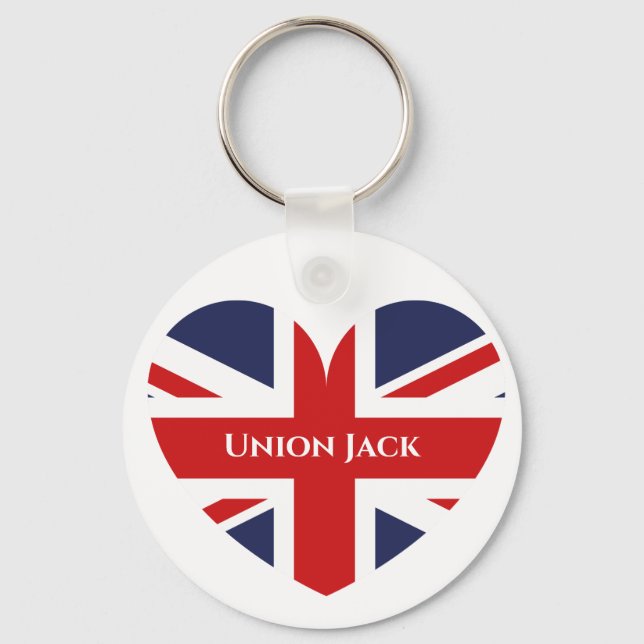 Llavero Keychain con forma de unión de corazón (Anverso)