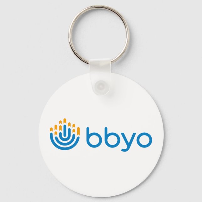 Llavero Keychain con logotipo de BBYO (Anverso)
