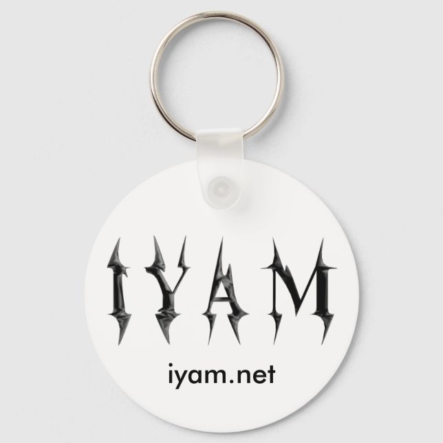 Llavero Keychain con logotipo de IYAM (Anverso)
