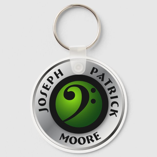 Llavero Keychain con logotipo de JPM (Anverso)