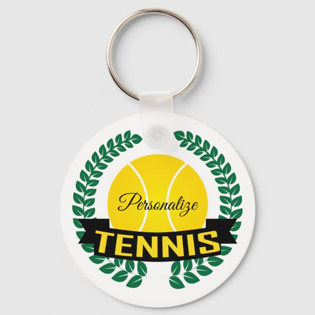 Llavero Keychain con logotipo de Tenis (Anverso)