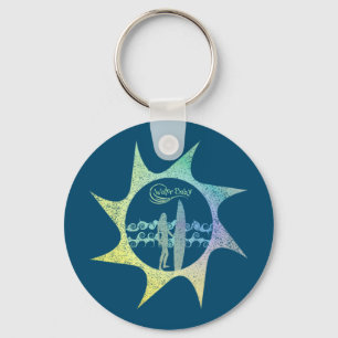 Llavero Keychain con problemas en el sol del bebé del agua
