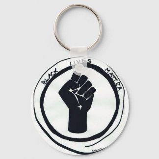 Llavero Keychain con puño de vidas negras importan