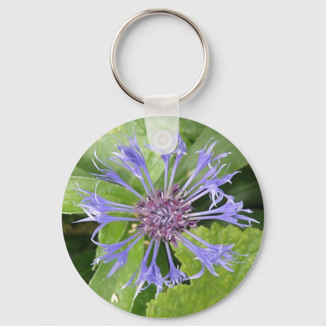 Llavero Keychain Cornflower Azul (Anverso)