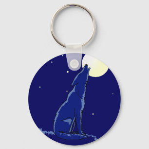 Llavero KEYCHAIN Coyote Howving Full Moon Madness Coyotes