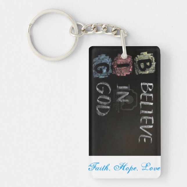Llavero Keychain cristiano (Frente)