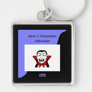 Llavero Keychain cuadrado de alta calidad Vamptastic Hallo