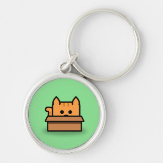 Llavero Keychain cuadrado de gatos