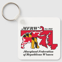 Keychain cuadrado de MFRW
