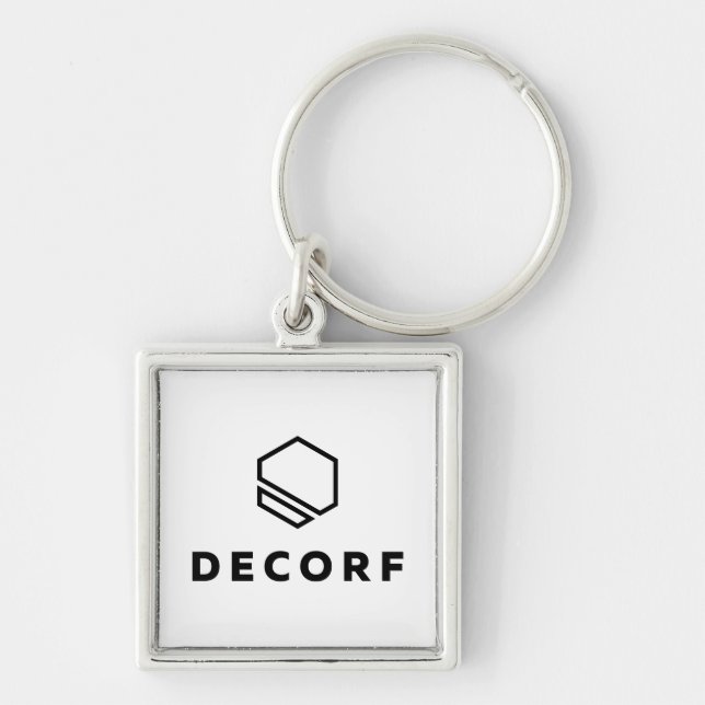 Llavero Keychain, cuadrado (de un solo lado) (Frente)