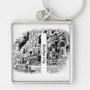 Llavero Keychain cuadrado premium, grande