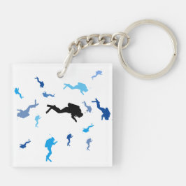 Llavero Keychain (dbl) - Buceadores de salto