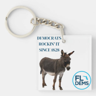 Llavero Keychain de 1828 demócratas