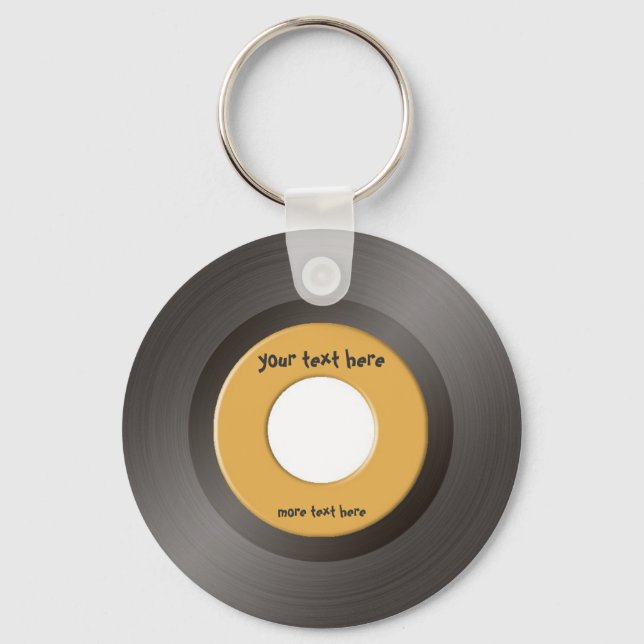 Llavero Keychain de 45 RPM (Anverso)