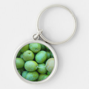 Llavero Keychain de aceitunas verdes frescas