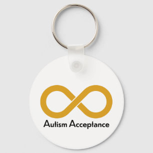Llavero Keychain de aceptación del autismo