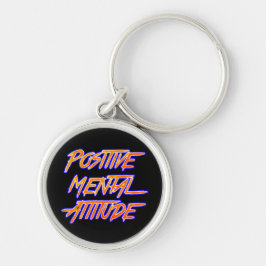 Llavero Keychain de actitud mental positiva