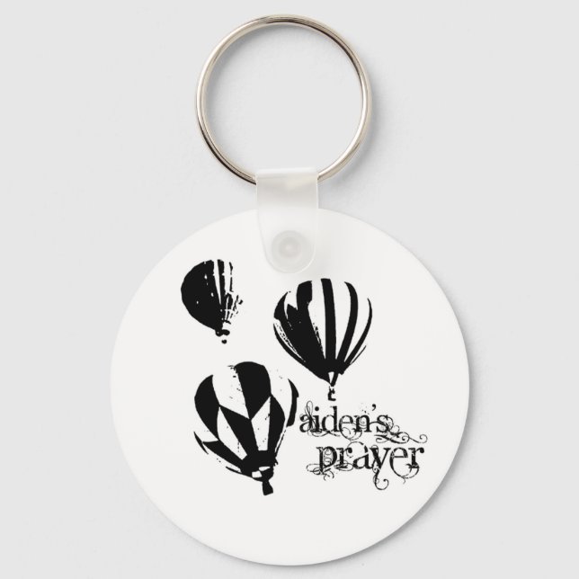 Llavero Keychain de Aiden's Prayer (Globos de aire calient (Anverso)