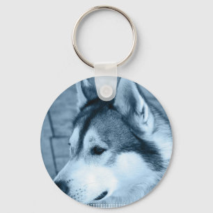 Llavero Keychain de Alaskan Malamute