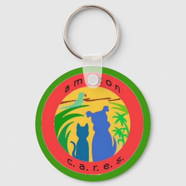 Llavero Keychain de Amazon Cares (Anverso)