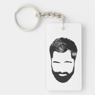 Llavero Keychain de amor a la barba