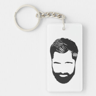 Llavero Keychain de amor a la barba