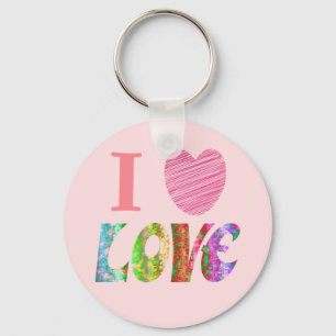 Llavero Keychain de amor al corazón