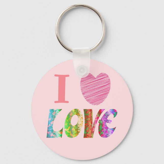 Llavero Keychain de amor al corazón (Anverso)