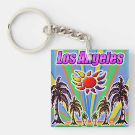 Llavero Keychain de amor de verano de Los Ángeles