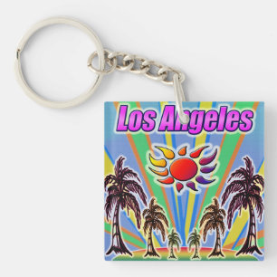 Llavero Keychain de amor de verano de Los Ángeles