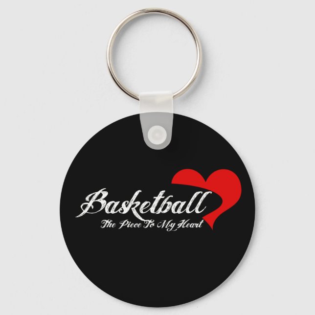 Llavero Keychain de amor para el baloncesto (Anverso)