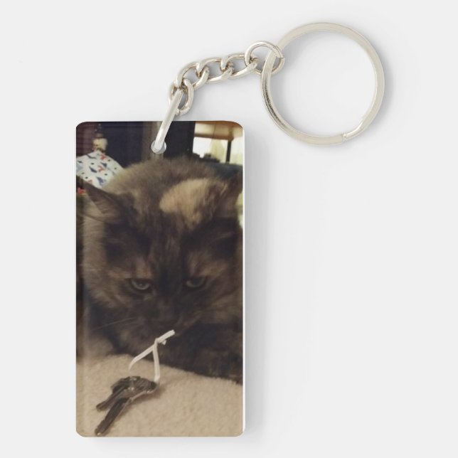 Llavero Keychain de árbol de Navidad por RoseWrites (Atrás)