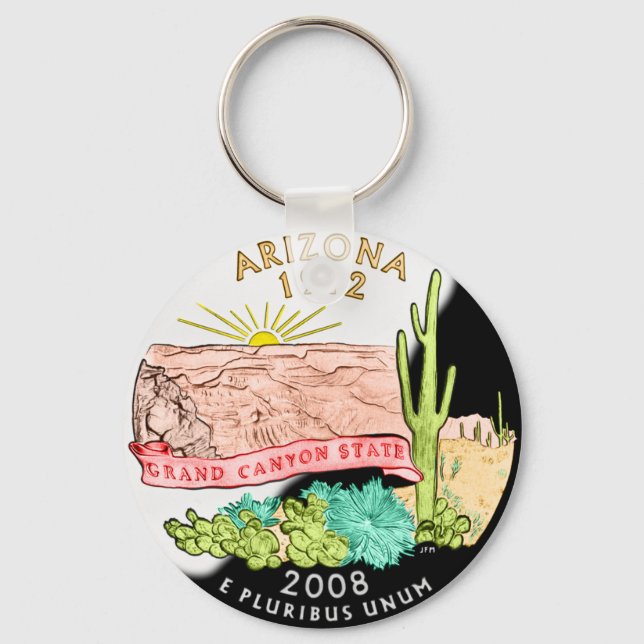 Llavero Keychain de Arizona (Anverso)