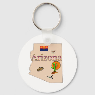 Llavero Keychain de Arizona