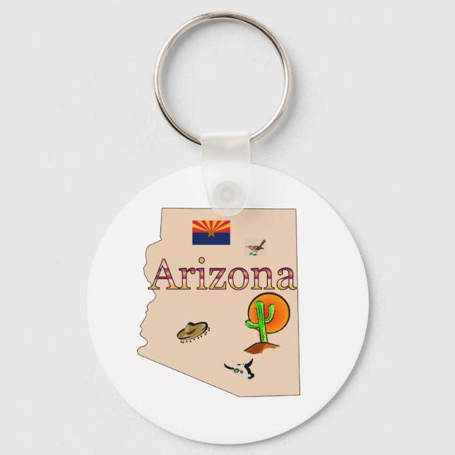 Llavero Keychain de Arizona (Anverso)