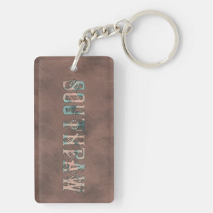 Llavero Keychain de Art Deco Southpaw